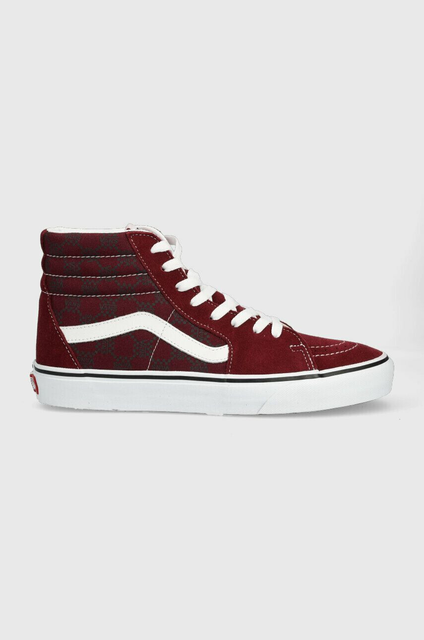 Vans Kecky SK8-Hi pánské vínová barva VN0005U94QU1 - Pepit.cz