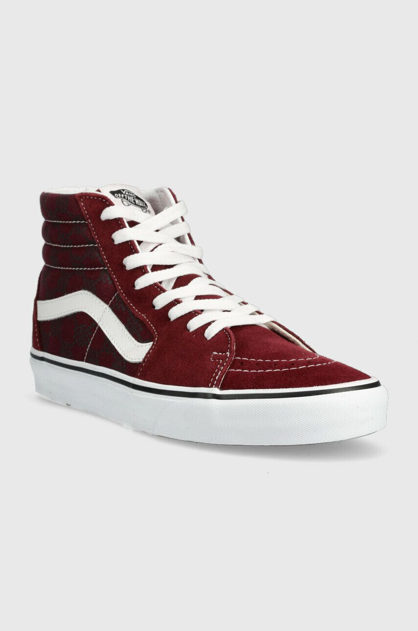 Vans Kecky SK8-Hi pánské vínová barva VN0005U94QU1 - Pepit.cz