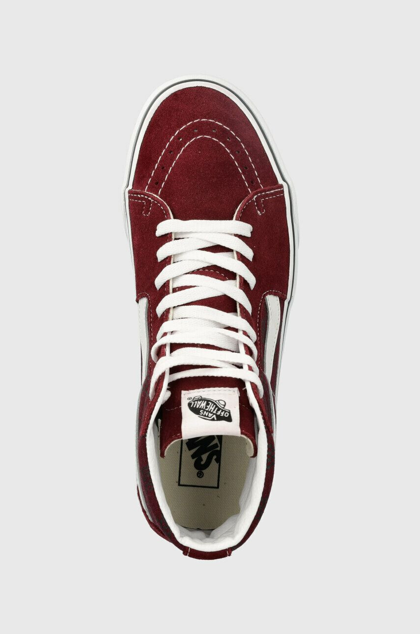 Vans Kecky SK8-Hi pánské vínová barva VN0005U94QU1 - Pepit.cz