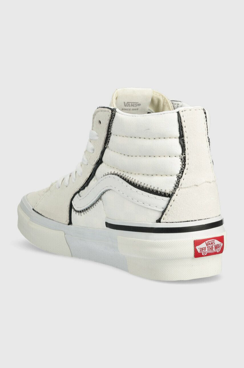 Vans Kecky SK8-Hi Reconstruct bílá barva VN0005UKQJM1-W/WHI - Pepit.cz