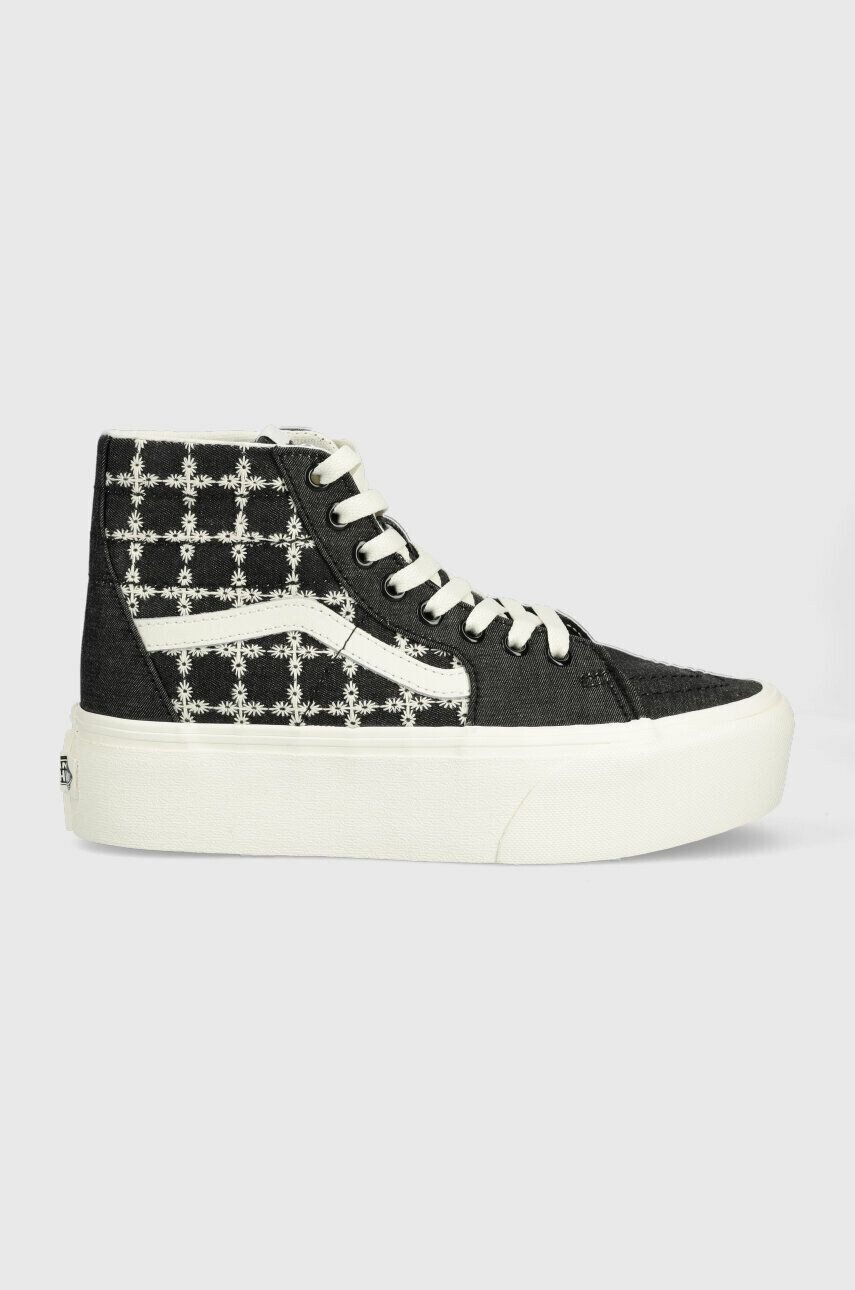 Vans Kecky SK8-Hi Tapered Stackform dámské šedá barva VN0A5JMKBMA1 VN0A5JMKBMA1-BLACK - Pepit.cz