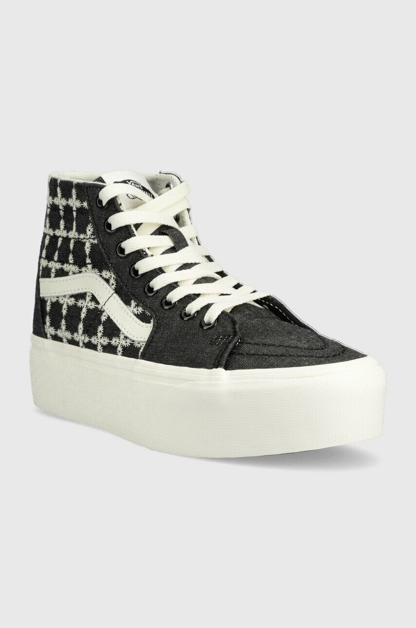 Vans Kecky SK8-Hi Tapered Stackform dámské šedá barva VN0A5JMKBMA1 VN0A5JMKBMA1-BLACK - Pepit.cz