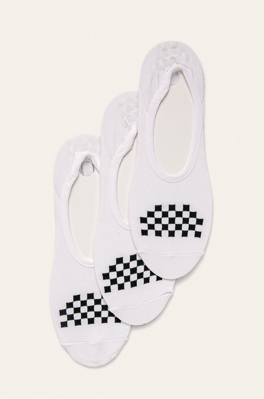 Vans Kotníkové ponožky (3-pack) VN0A48HDYB21-WHITE - Pepit.cz