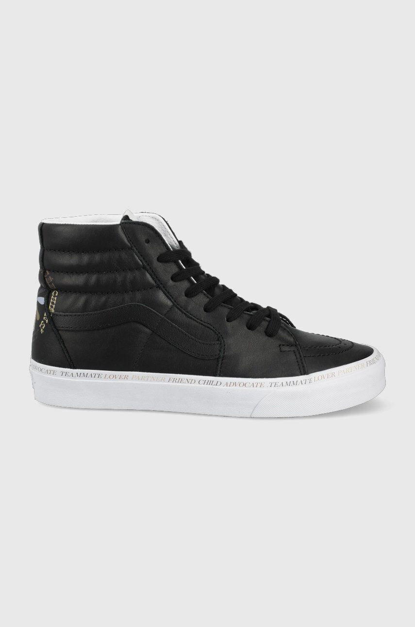 Vans Kožené kecky Ua Sk8-hi - Pepit.cz