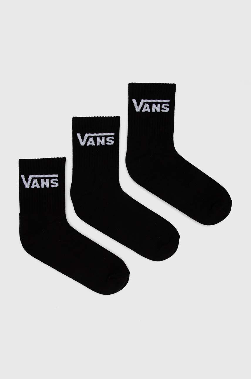 Vans Ponožky 3-pack pánské černá barva - Pepit.cz