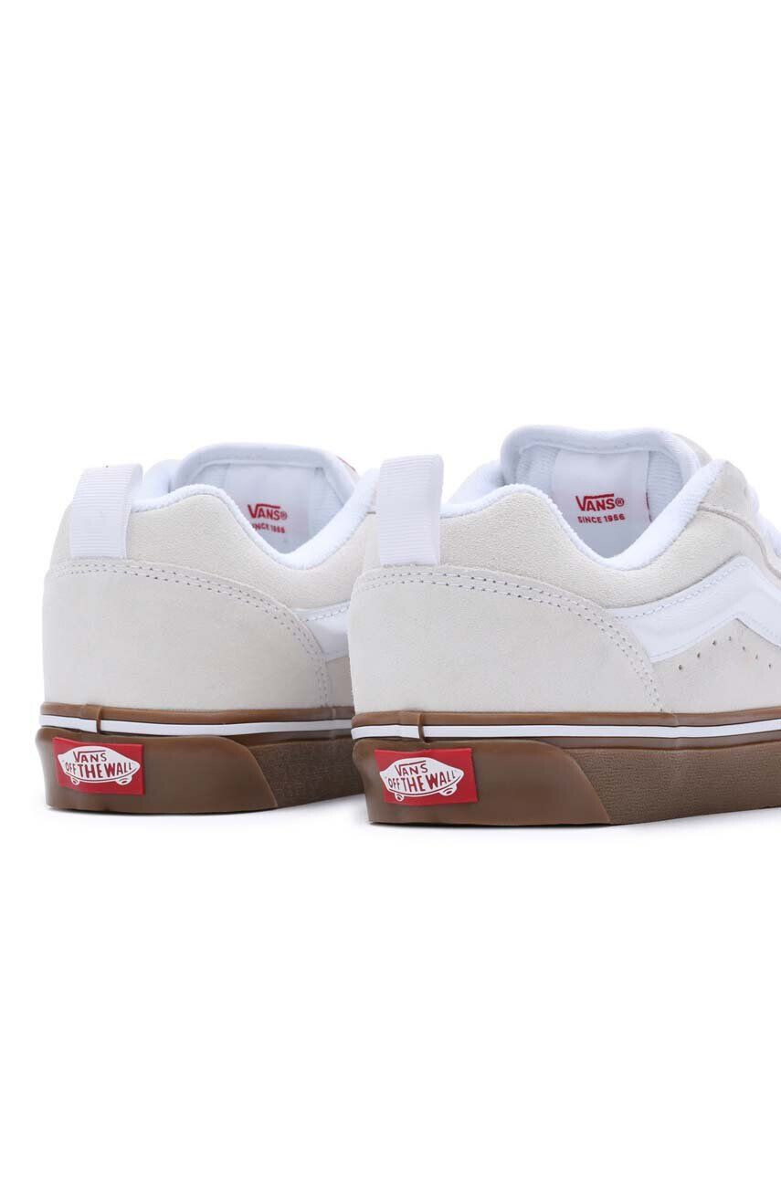 Vans Semišové tenisky Knu Skool béžová barva VN0009QCWHT1 - Pepit.cz