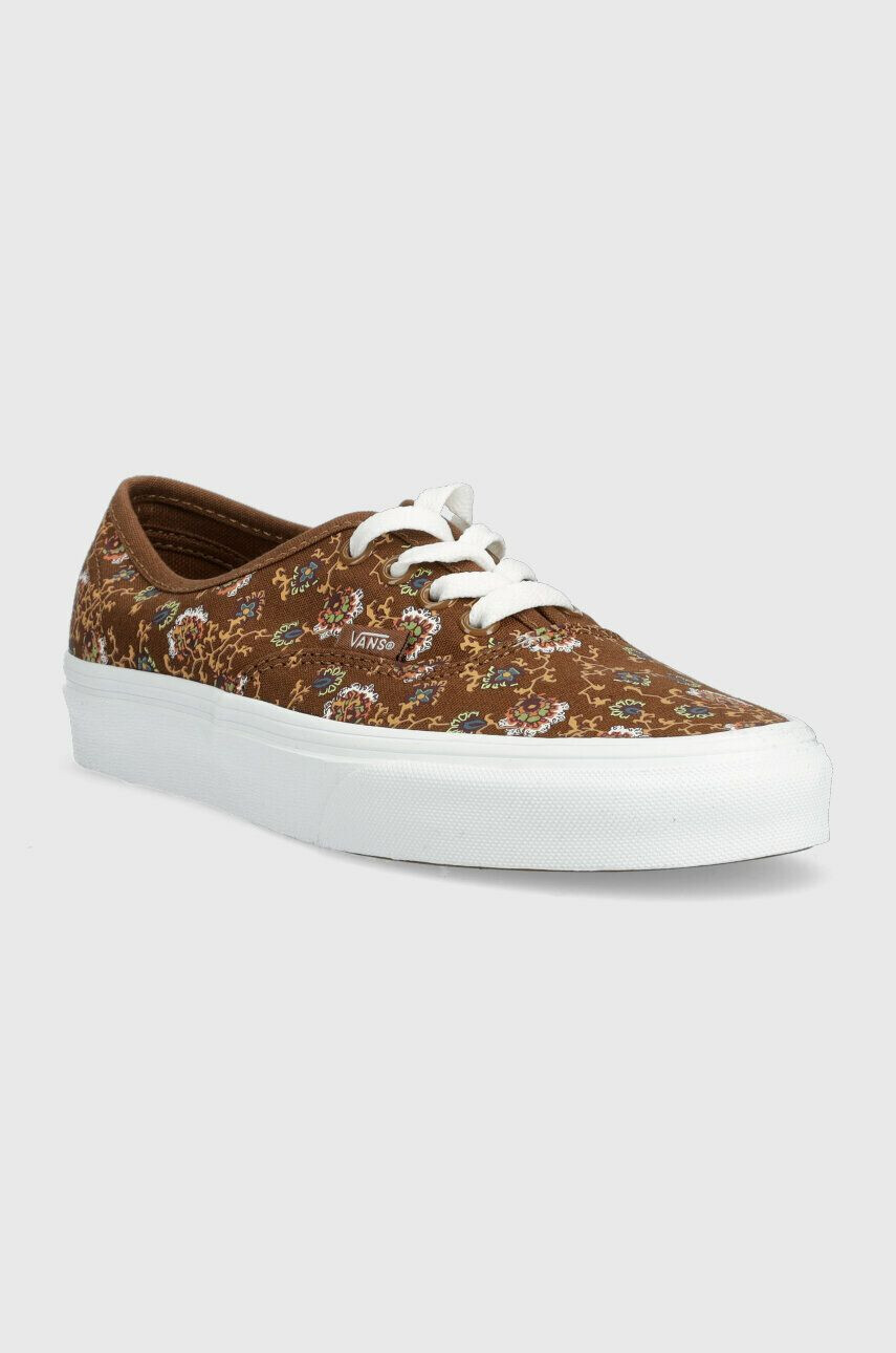 Vans Tenisky Authentic dámské hnědá barva VN0A5KS9BRO1 - Pepit.cz