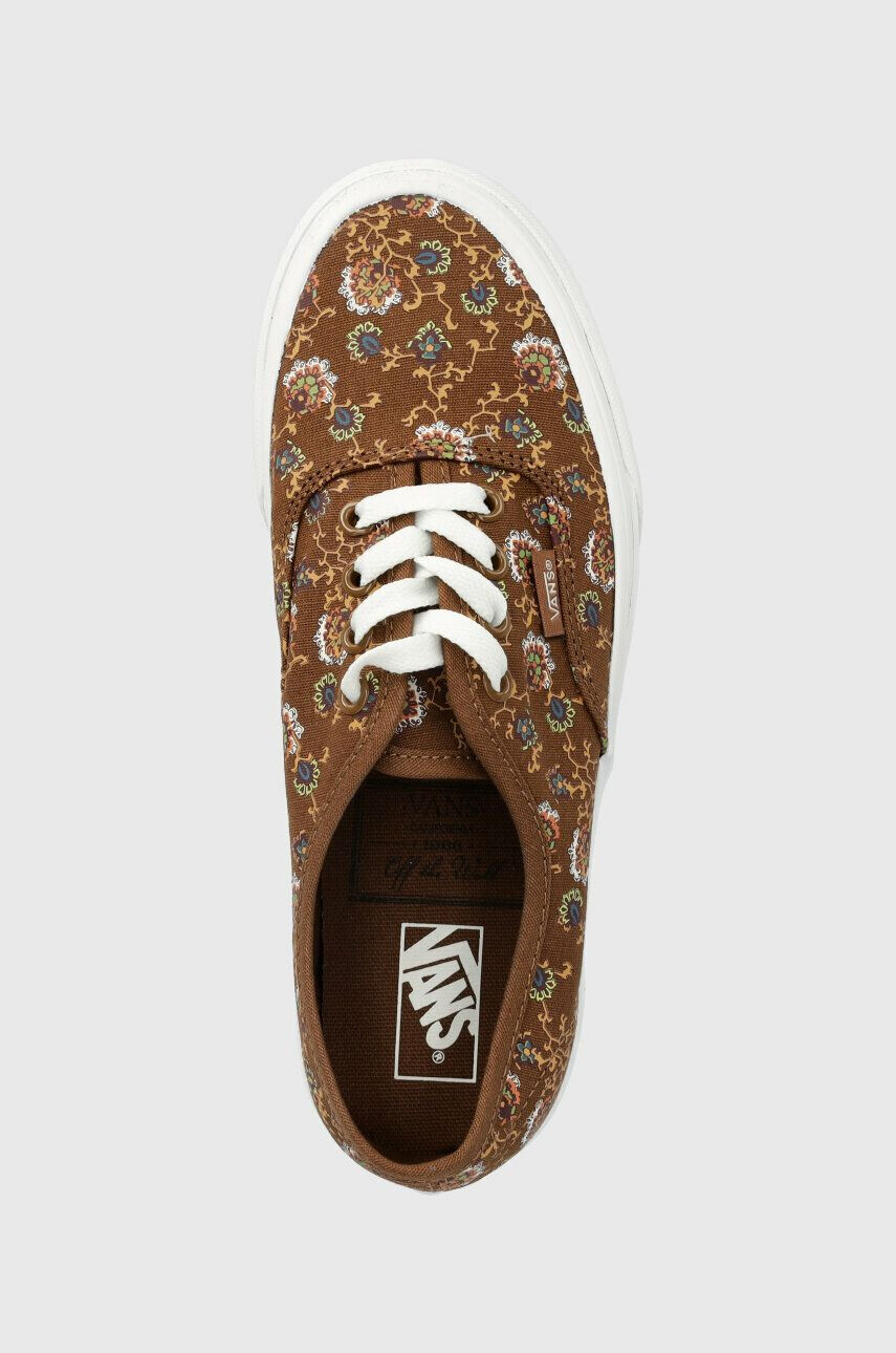 Vans Tenisky Authentic dámské hnědá barva VN0A5KS9BRO1 - Pepit.cz