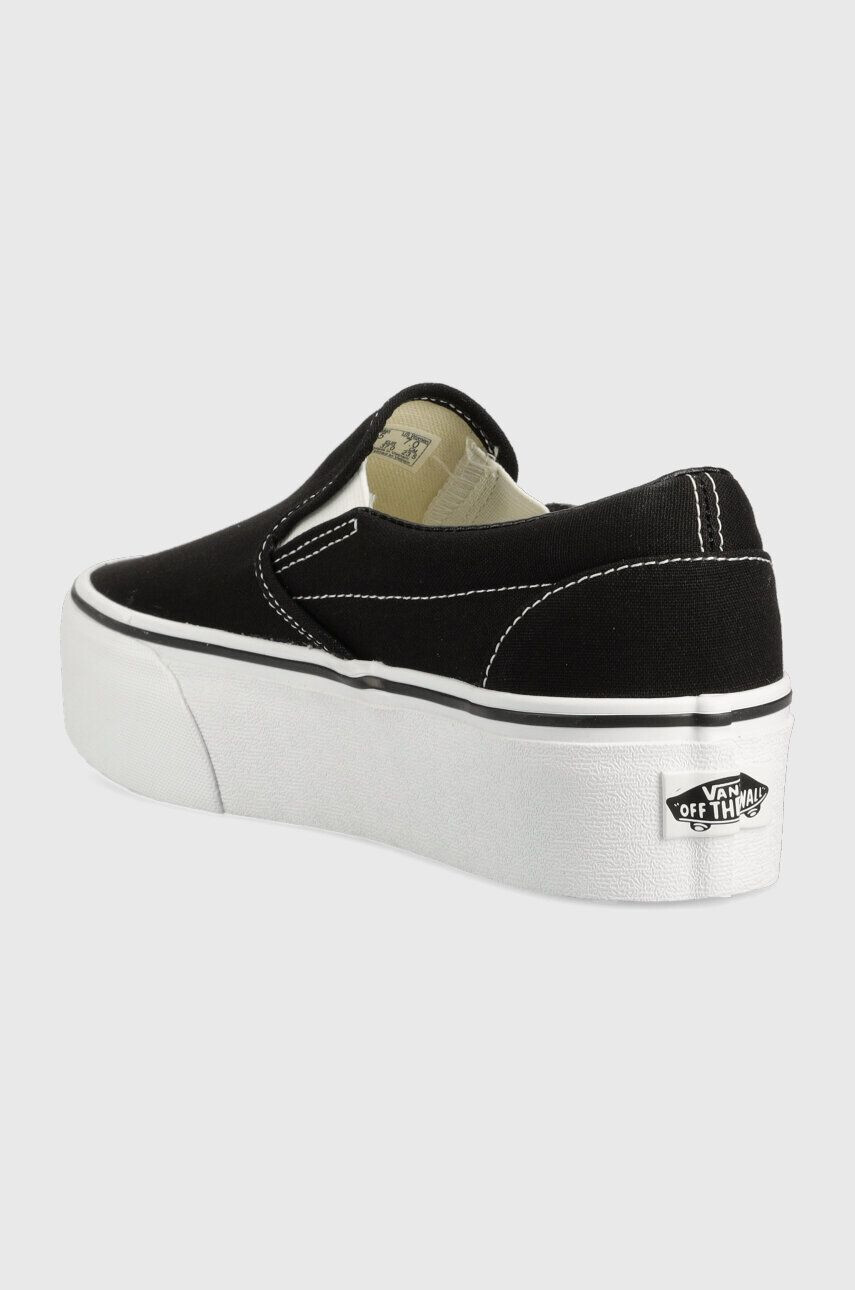 Vans Tenisky Classic dámské černá barva VN0A7Q5RBMX1 VN0A7Q5RBMX1-BLKWH - Pepit.cz