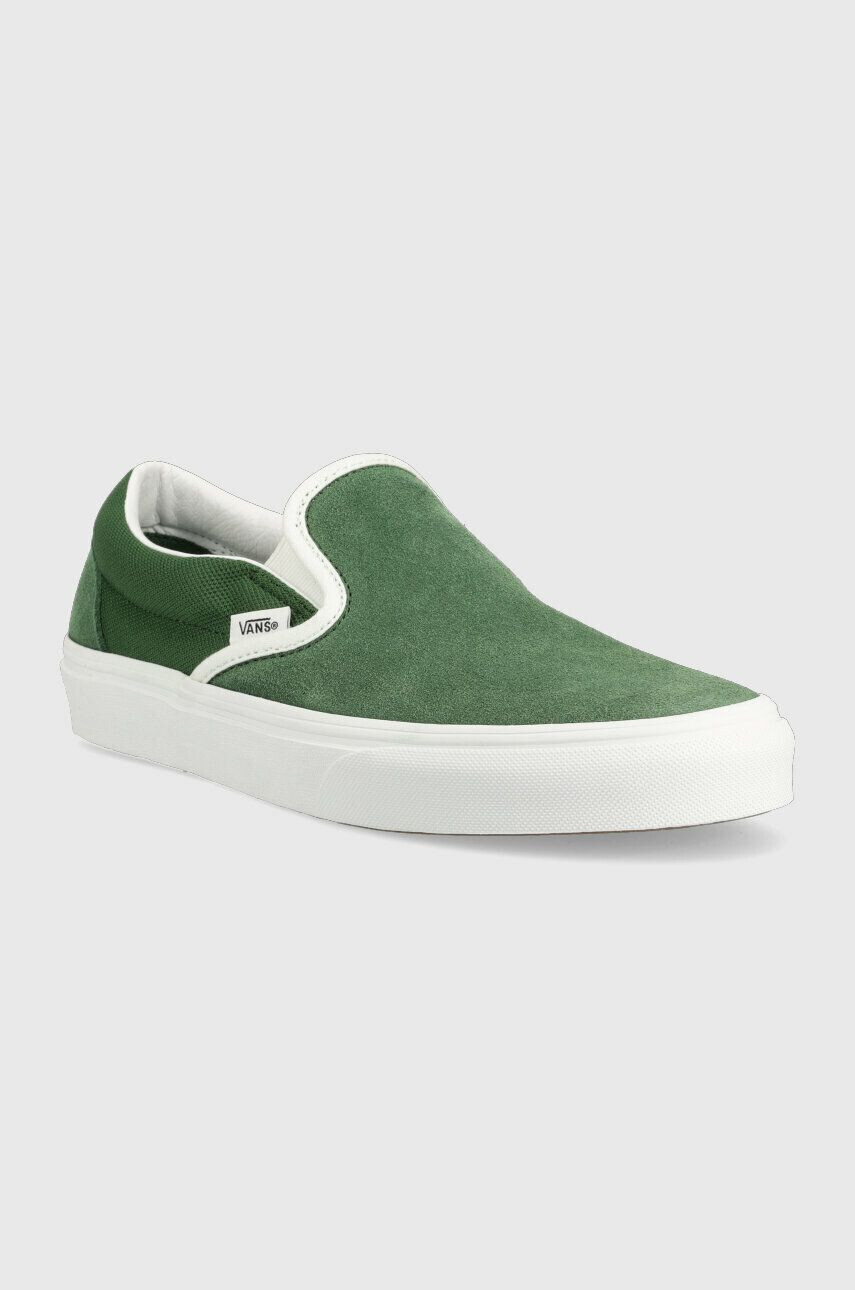 Vans Tenisky Classic Slip-On zelená barva VN0A7Q5DY9H1 - Pepit.cz