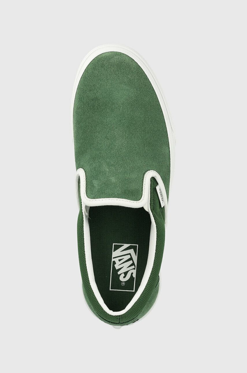 Vans Tenisky Classic Slip-On zelená barva VN0A7Q5DY9H1 - Pepit.cz