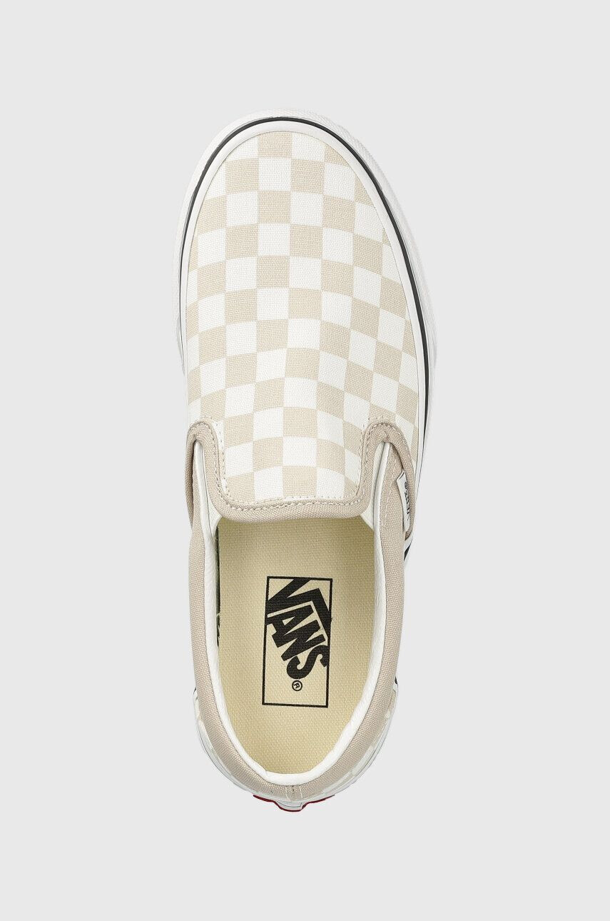 Vans Tenisky Classic Slip-On dámské béžová barva VN0A7Q5DBLL1 - Pepit.cz