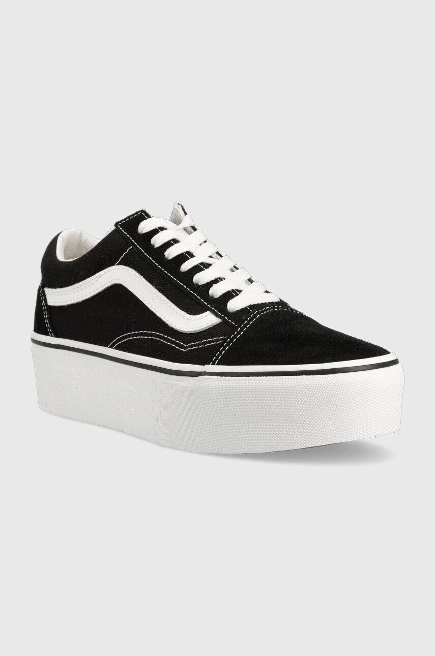 Vans Tenisky Old Skool dámské černá barva VN0A7Q5M6BT1-BLKWH - Pepit.cz