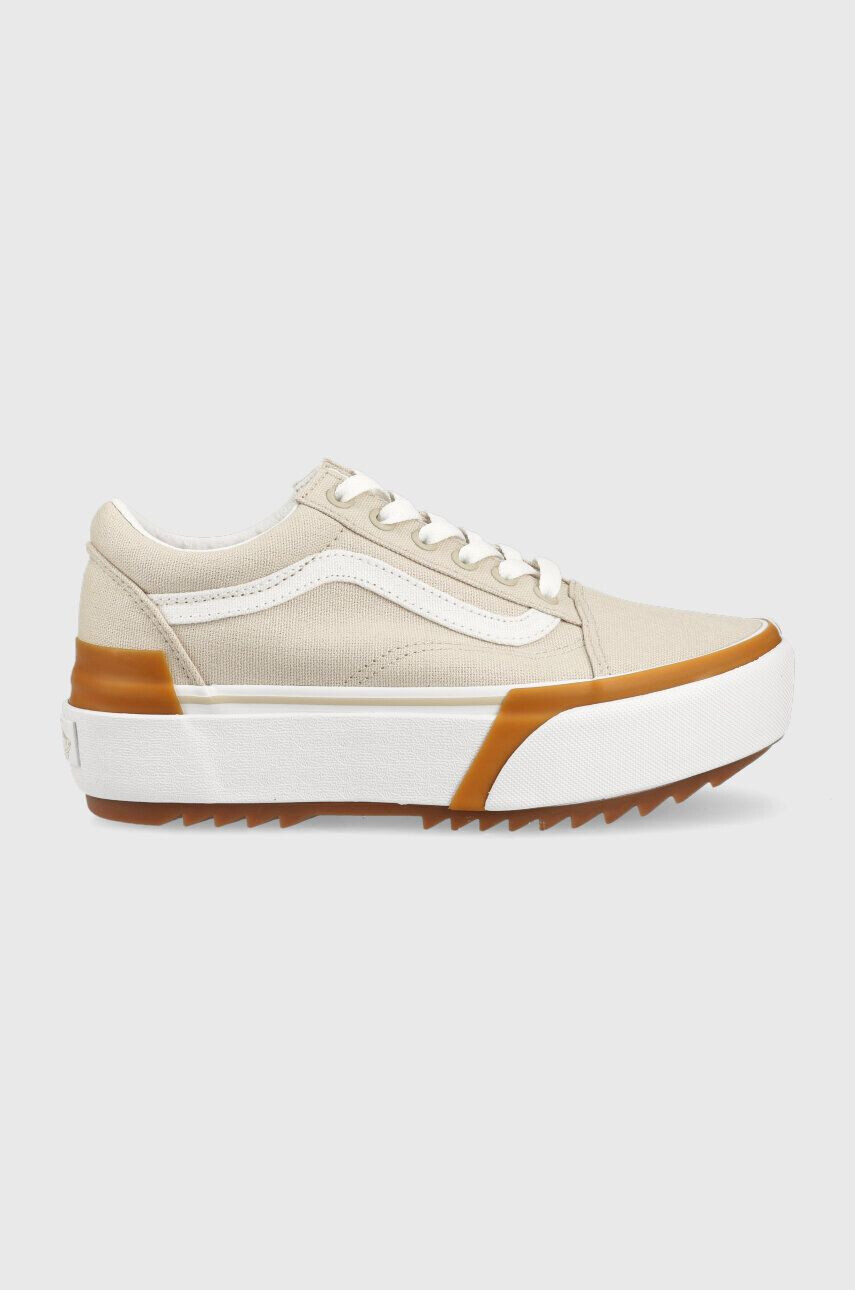 Vans Tenisky Old Skool Stacked dámské béžová barva VN0A4U15BLL1 - Pepit.cz