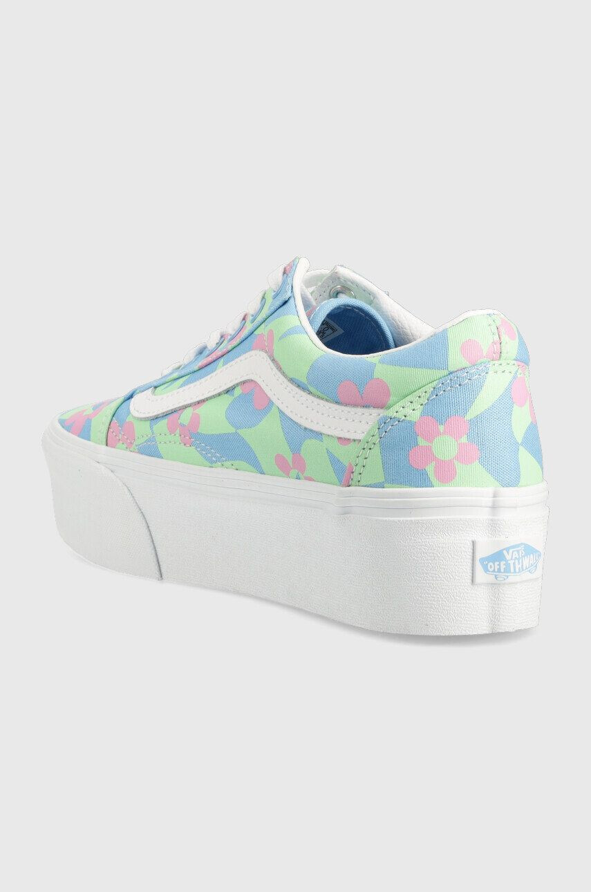 Vans Tenisky Old Skool Stackform Checkerboard Floral - Pepit.cz