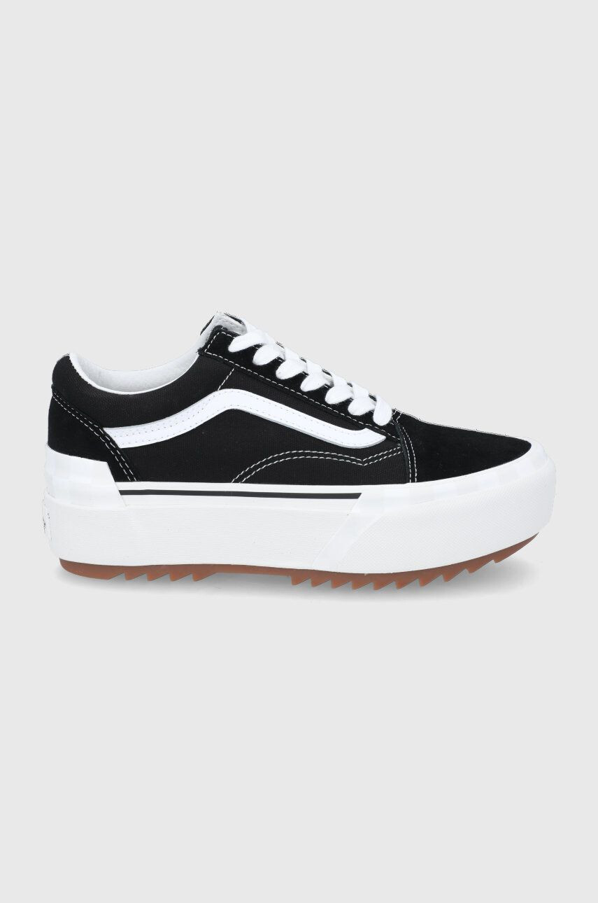 Vans Tenisky UA Old Skool Stacked dámské černá barva VN0A4U155ZN1-BLACK - Pepit.cz