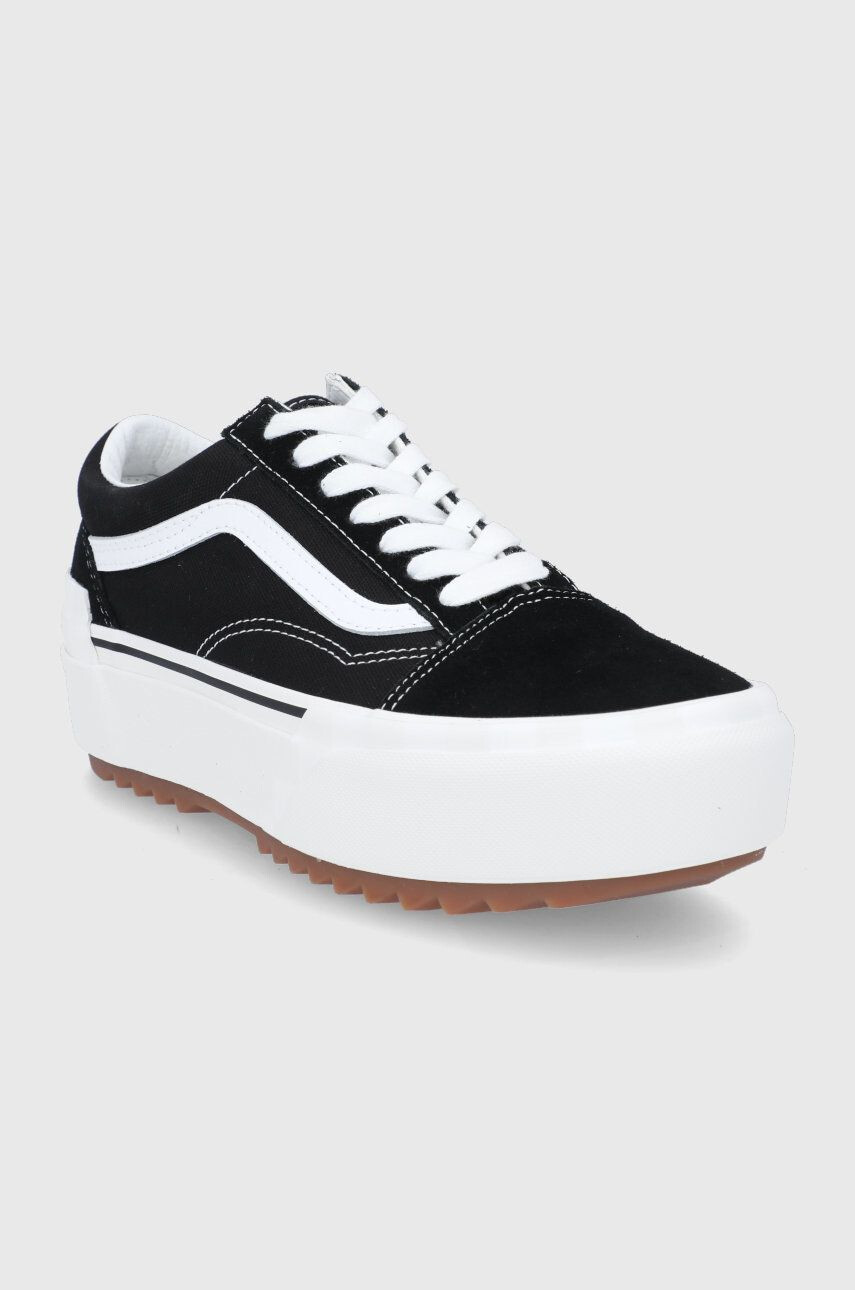 Vans Tenisky UA Old Skool Stacked dámské černá barva VN0A4U155ZN1-BLACK - Pepit.cz