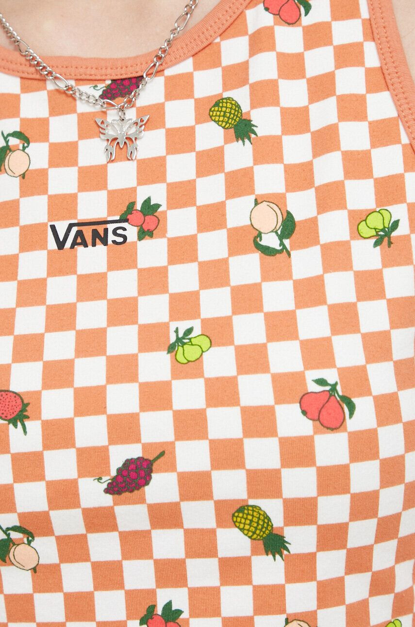 Vans Top dámský oranžová barva - Pepit.cz