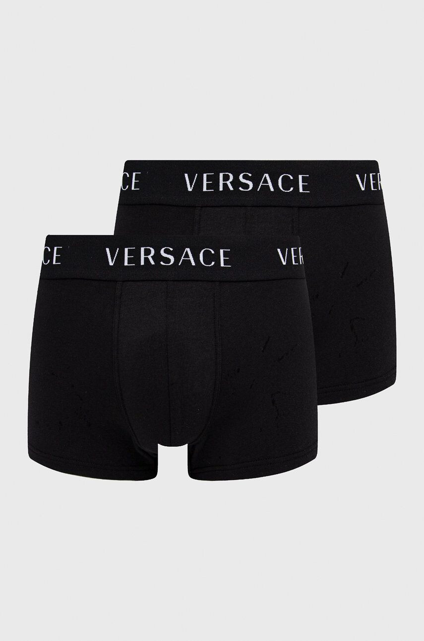 Versace Boxerky ( 2-pak) pánské černá barva - Pepit.cz