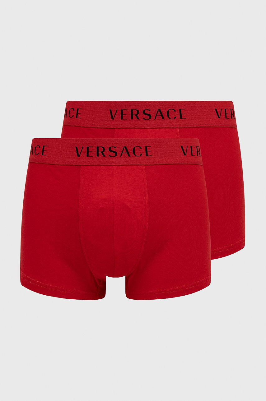 Versace Boxerky pánské červená barva - Pepit.cz