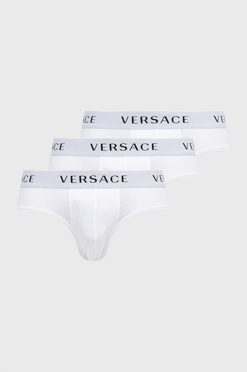 Versace Spodní prádlo (3-pack) pánské bílá barva - Pepit.cz