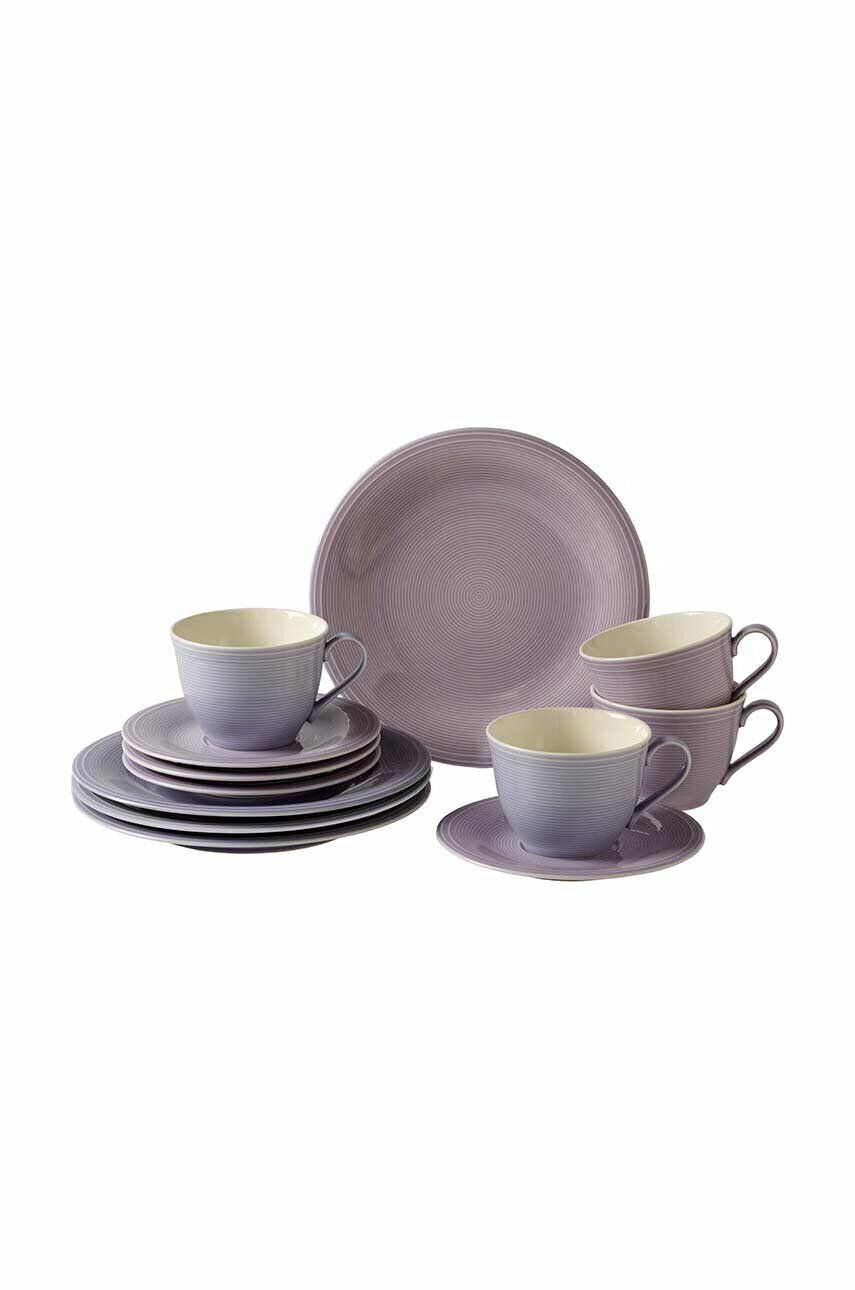 Villeroy & Boch Kávový set pro 4 osoby Color Loop Blueblossom 12-pack - Pepit.cz