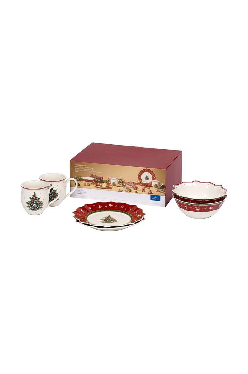 Villeroy & Boch Snídaňový set pro 2 osoby Toy's Delight 6-pack - Pepit.cz