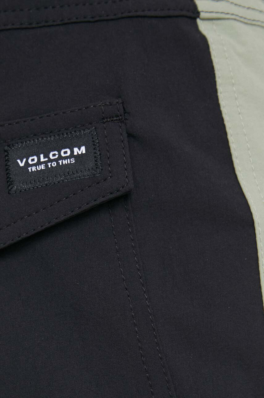 Volcom Plavkové šortky zelená barva - Pepit.cz