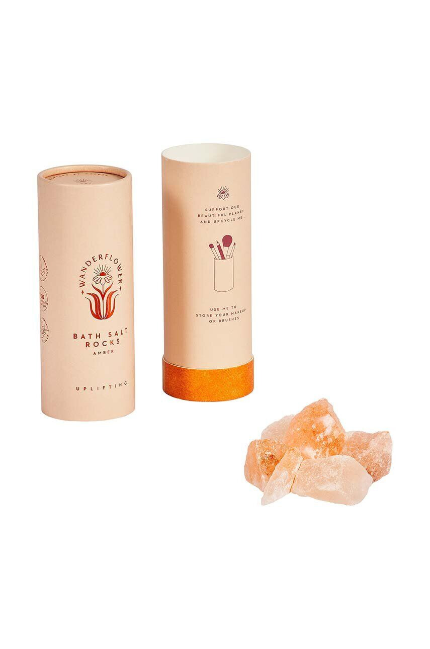 Wanderflower Himalájská koupelová sůl s jantarem Bath Salt Rocks Amber 150 g - Pepit.cz