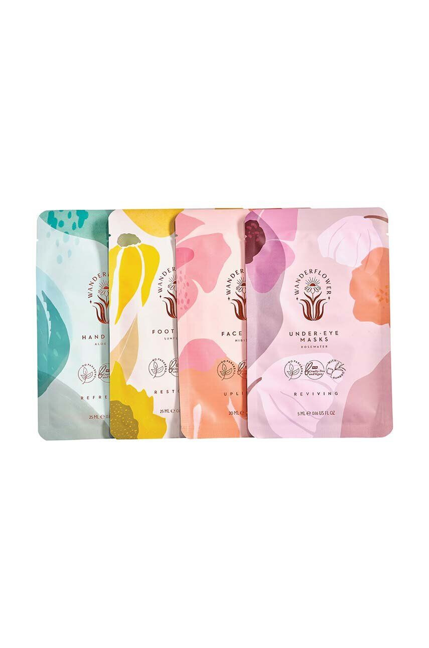 Wanderflower Sada masek Sheet Mask Set 4-pack - Pepit.cz