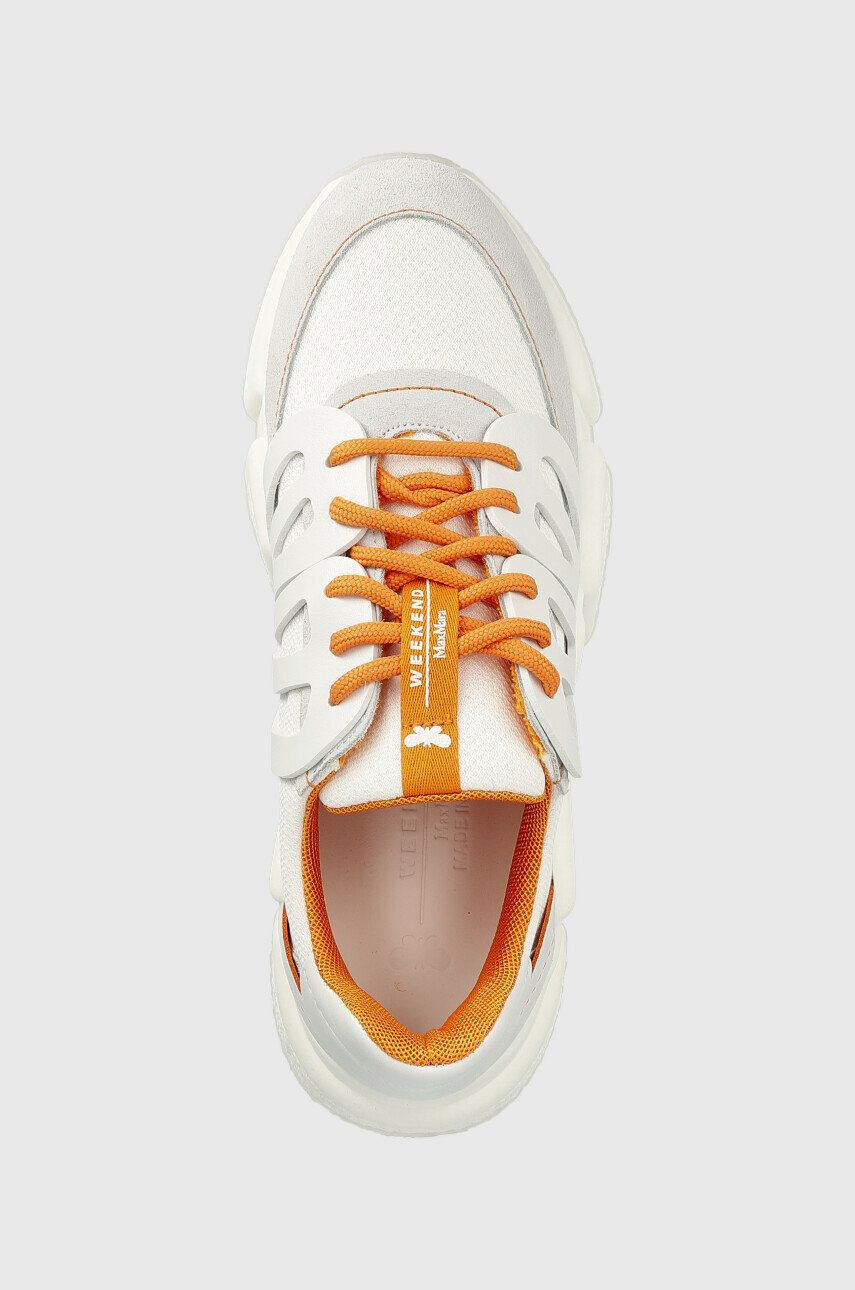 Weekend Max Mara Sneakers boty Faggio 2357610732600 bílá barva - Pepit.cz