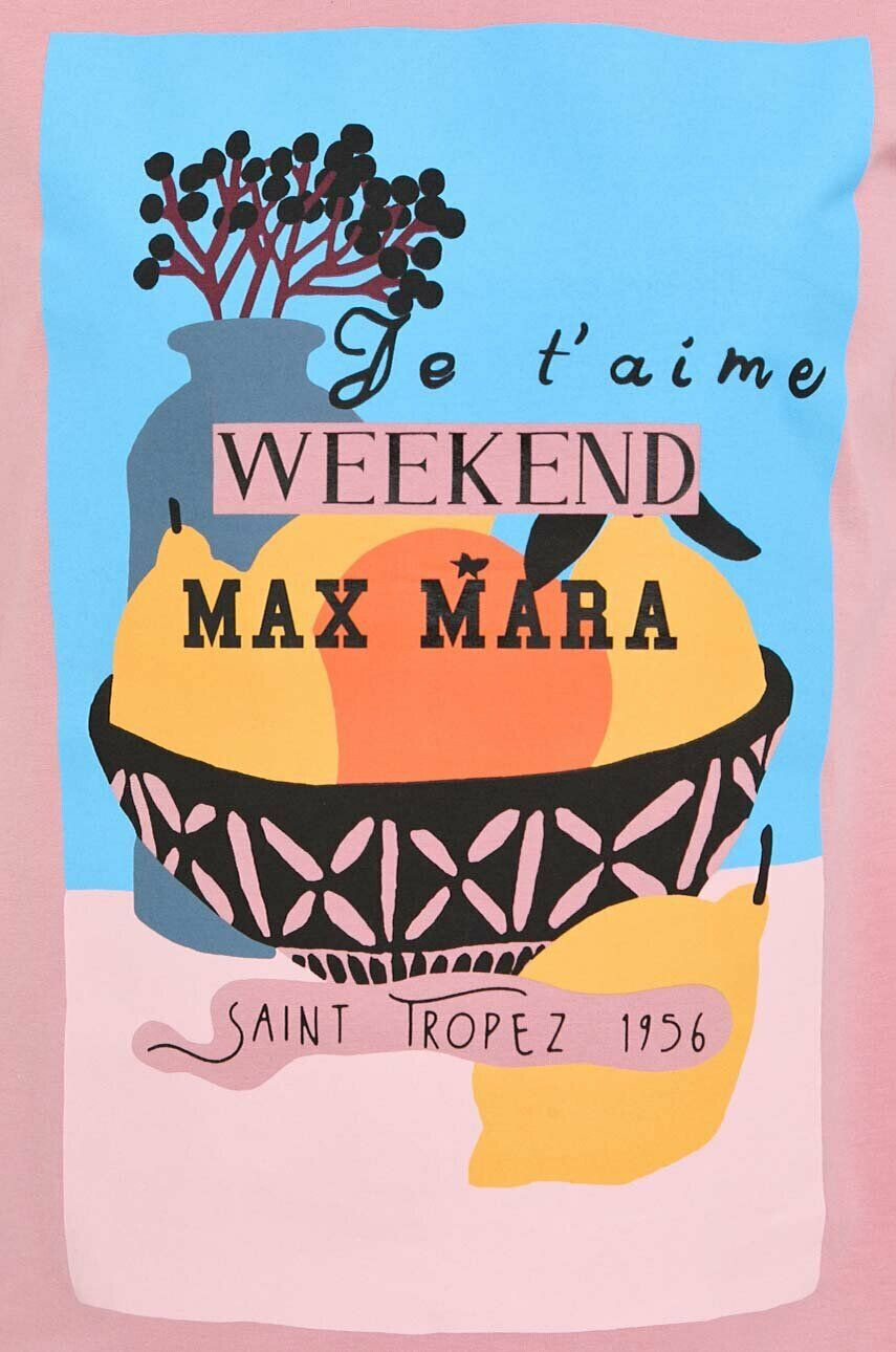 Weekend Max Mara Tričko bílá barva - Pepit.cz