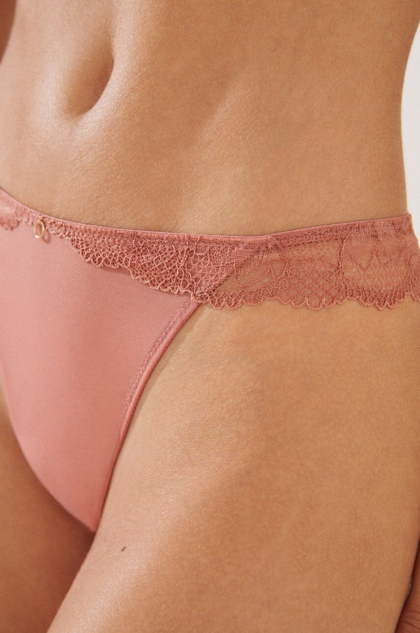 women'secret Tanga Flower Lace - Pepit.cz