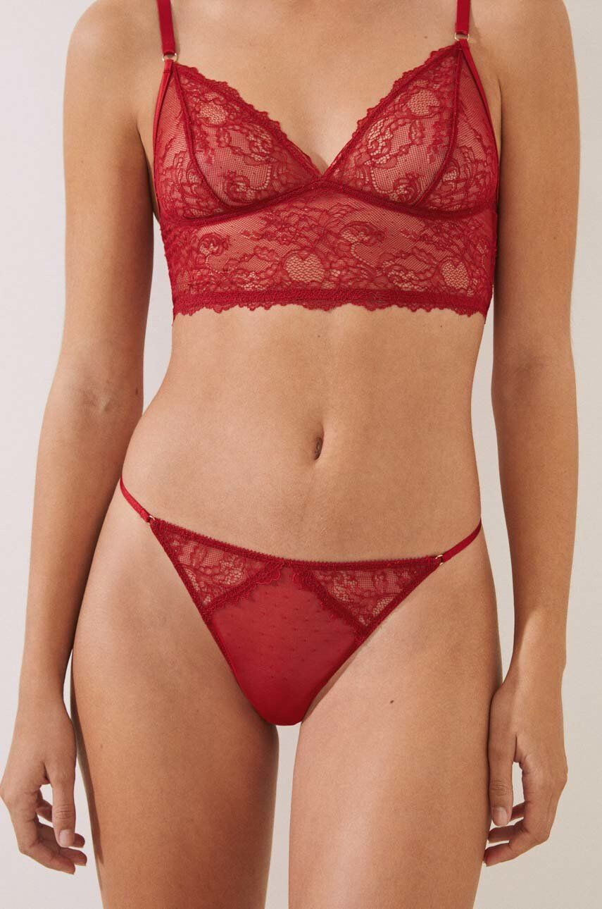 women'secret Tanga Red Caprice červená barva - Pepit.cz