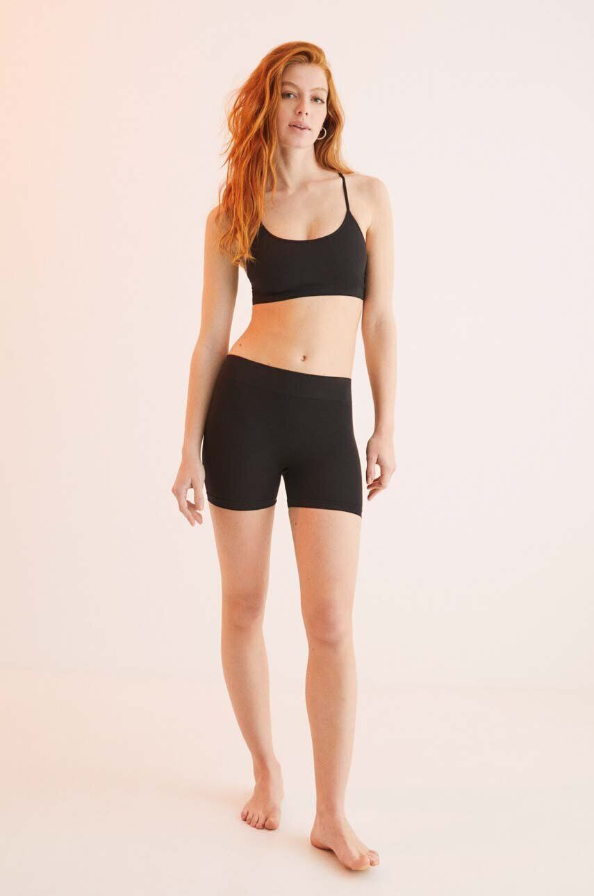 women'secret Boxerky SEAMLESS 3 černá barva 5125007 - Pepit.cz