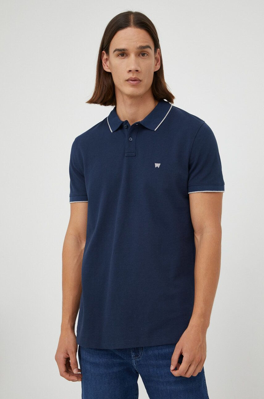 Wrangler Bavlněné polo tričko - Pepit.cz