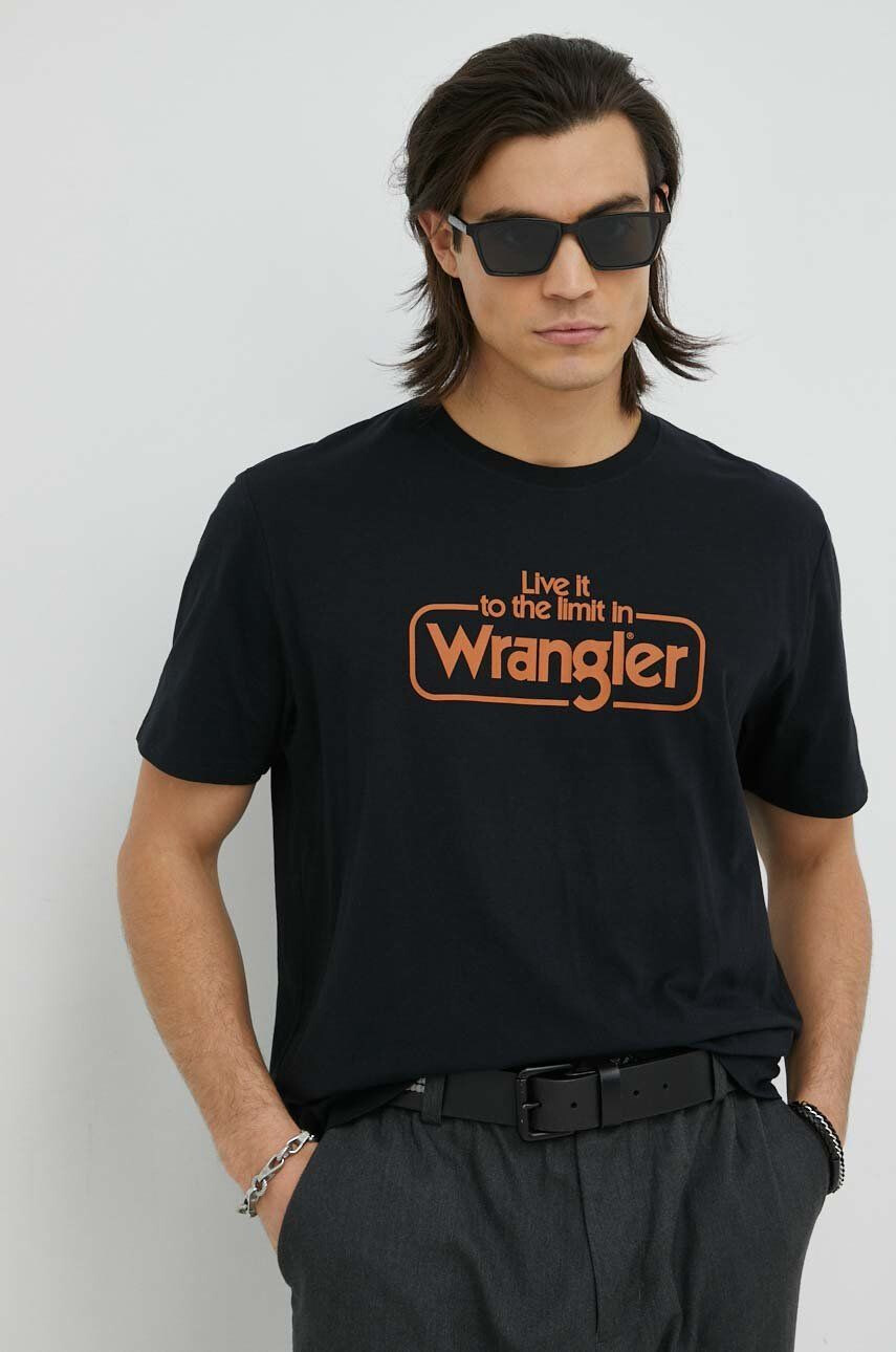 Wrangler Bavlněné tričko - Pepit.cz