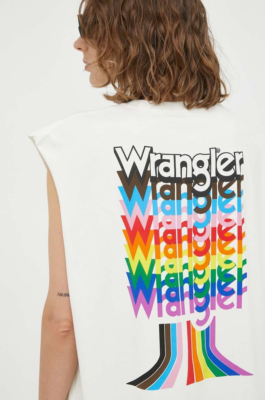 Wrangler Bavlněný top Pride - Pepit.cz