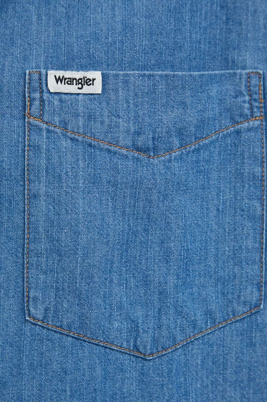 Wrangler Džínová košile pánská regular s klasickým límcem - Pepit.cz