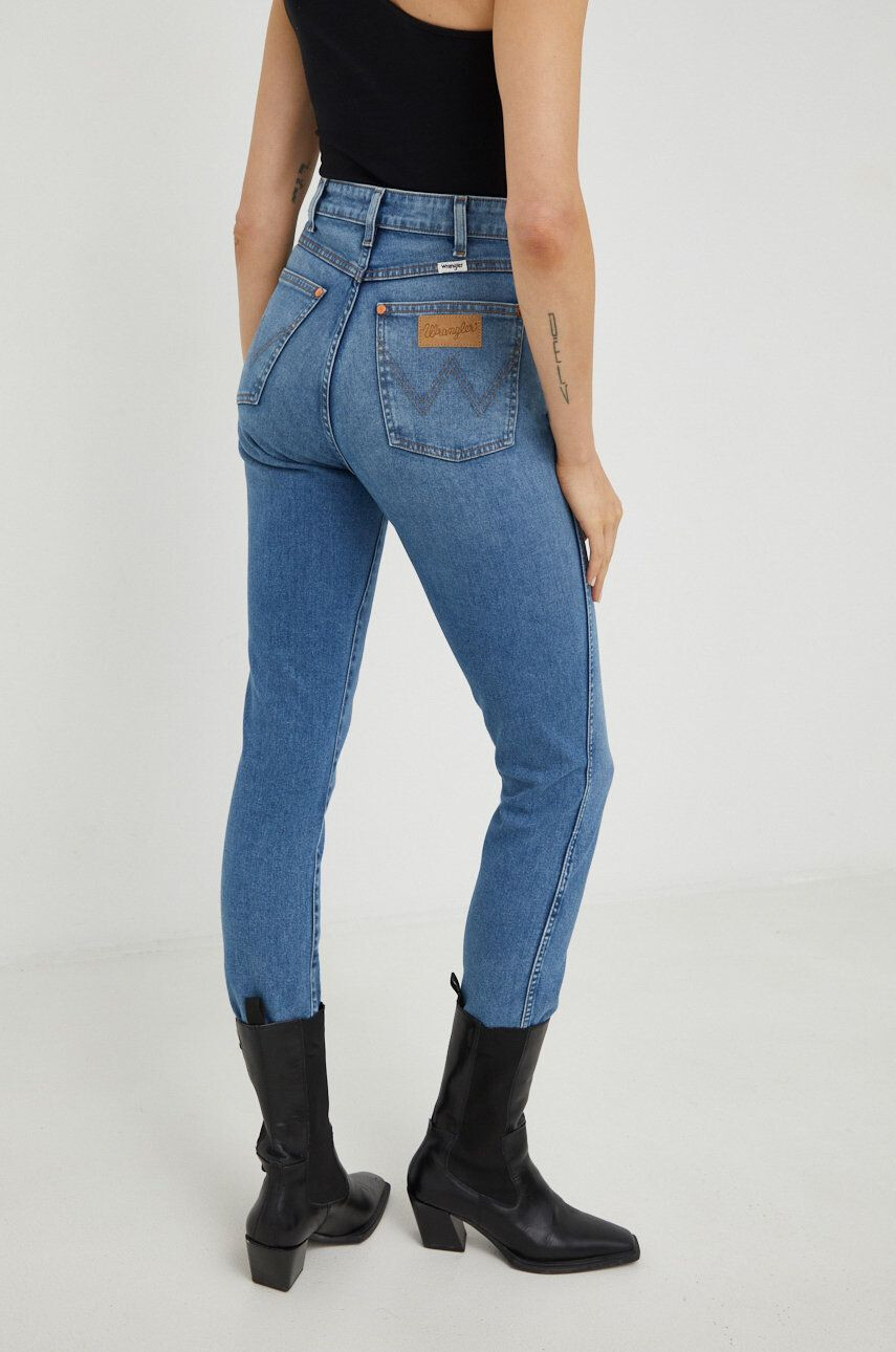 Wrangler Džíny Walker Dirty Girl dámské high waist - Pepit.cz