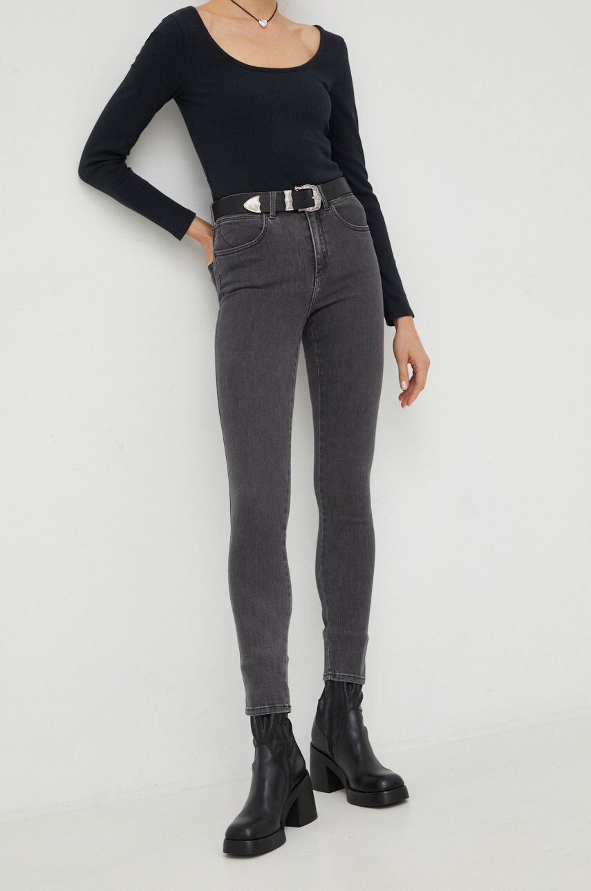 Wrangler Džíny High Skinny Driveway dámské high waist - Pepit.cz