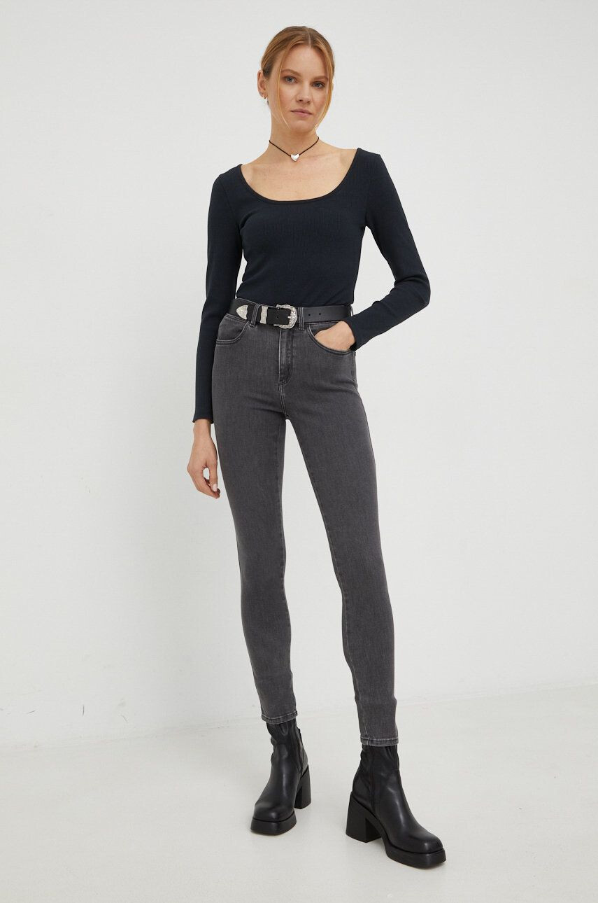 Wrangler Džíny High Skinny Driveway dámské high waist - Pepit.cz