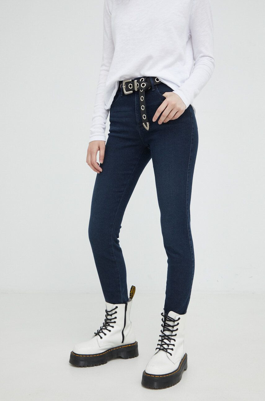 Wrangler Džíny High Rise Skinny Ink Spill dámské high waist - Pepit.cz