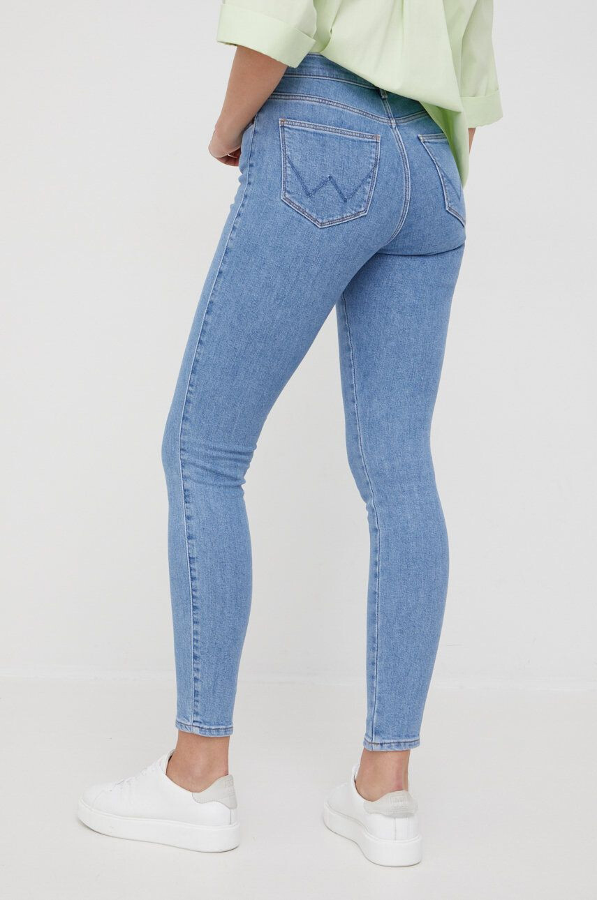 Wrangler Džíny High Rise Skinny Cali Blue - Pepit.cz