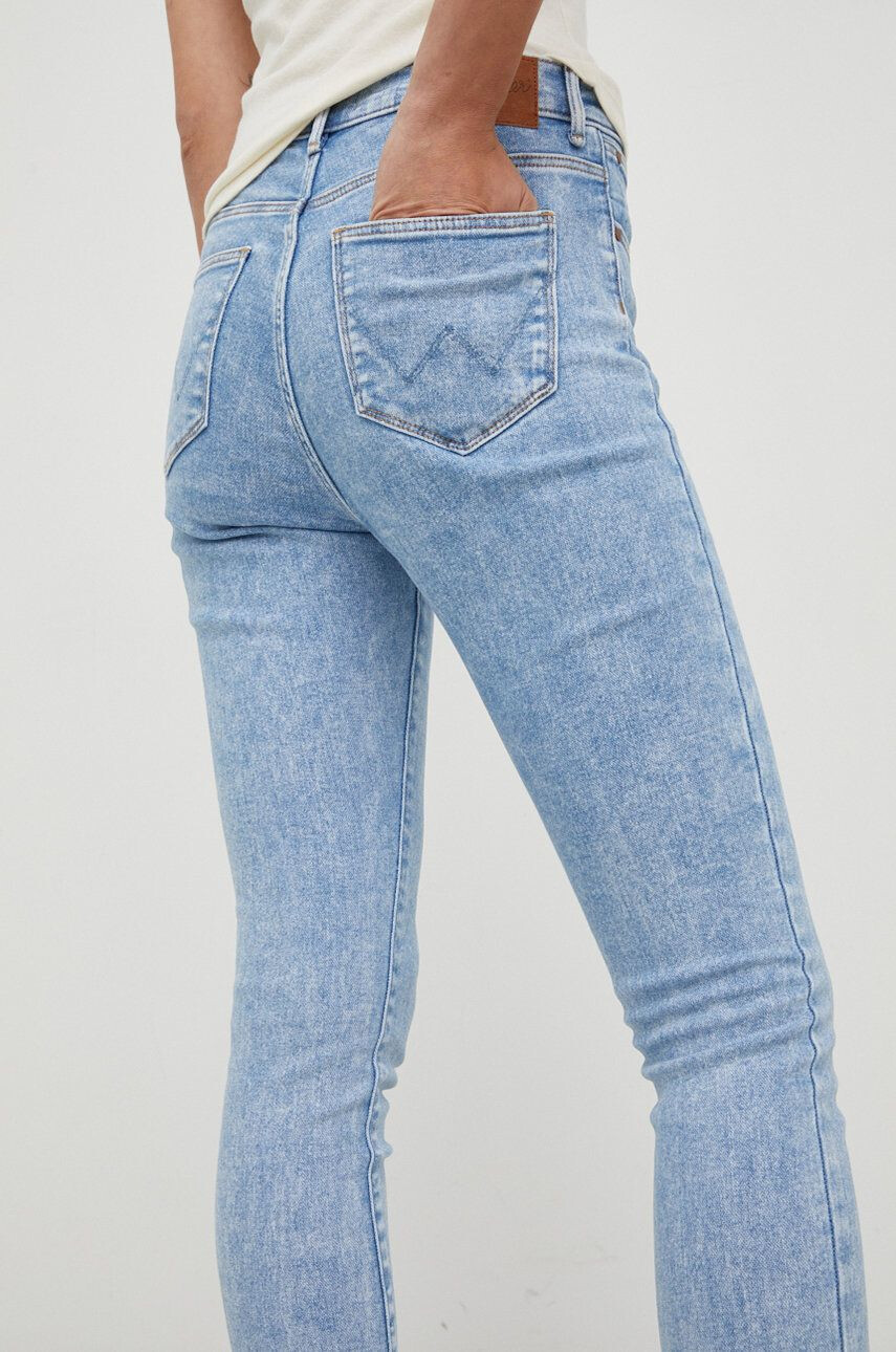 Wrangler Džíny High Rise Skinny Cher dámské high waist - Pepit.cz