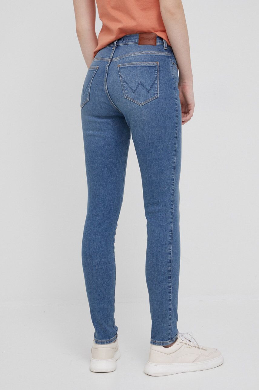 Wrangler Džíny High Rise Skinny Day Trip dámské high waist - Pepit.cz