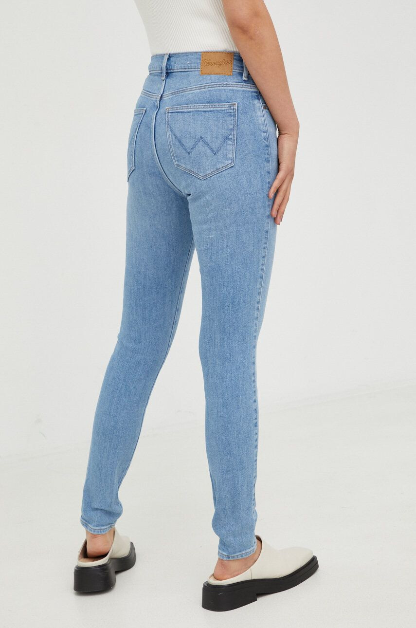 Wrangler Džíny High Rise Skinny Forkeeps dámské high waist - Pepit.cz