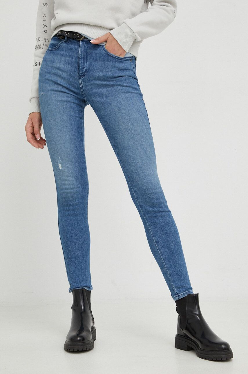 Wrangler Džíny High Rise Skinny Heath dámské high waist - Pepit.cz