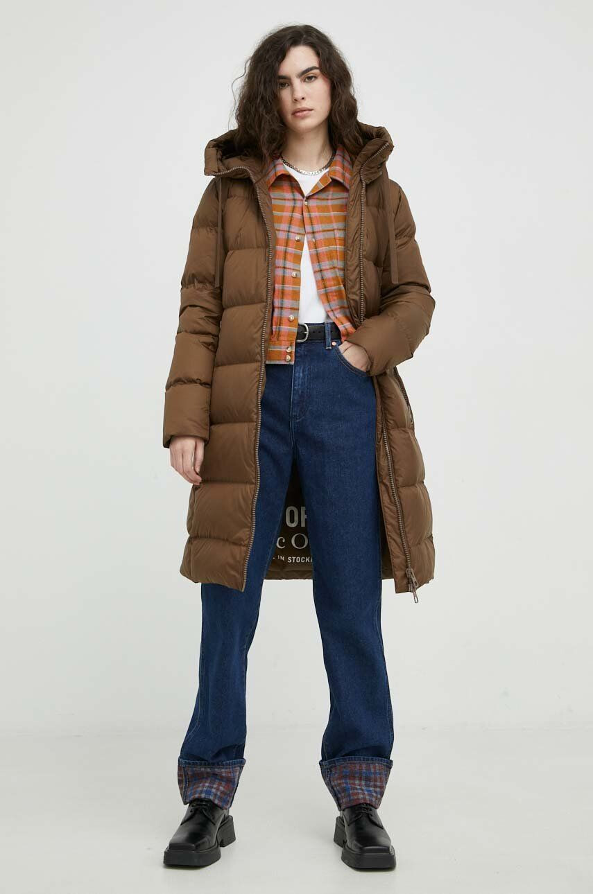 Wrangler Džíny Mom Straight Autumn Days dámské high waist - Pepit.cz