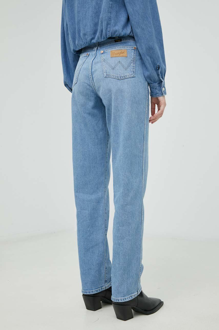 Wrangler Džíny Mom Straight Rhea dámské high waist - Pepit.cz